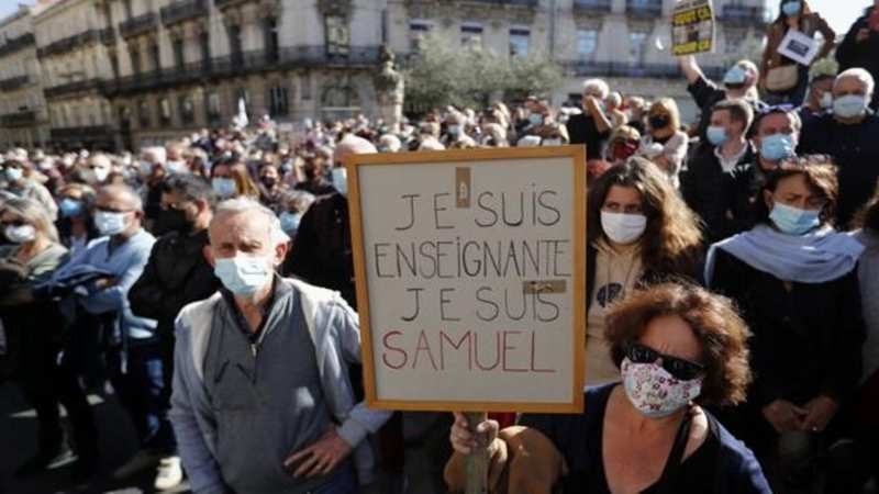 manifestante francia